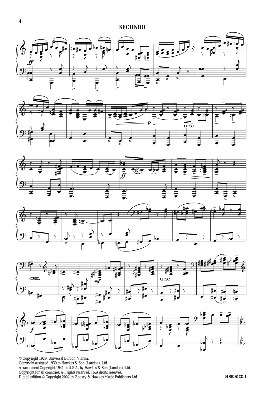 Polka (from Schwanda The Bagpiper) Bagpipe scores gallery preview page 3