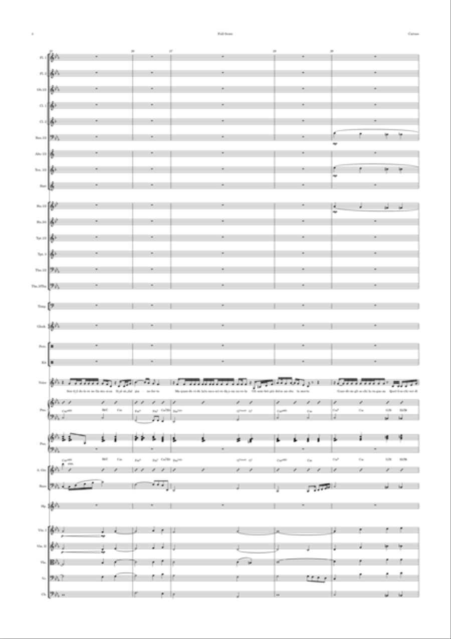 Caruso Full Orchestra scores gallery preview page 4