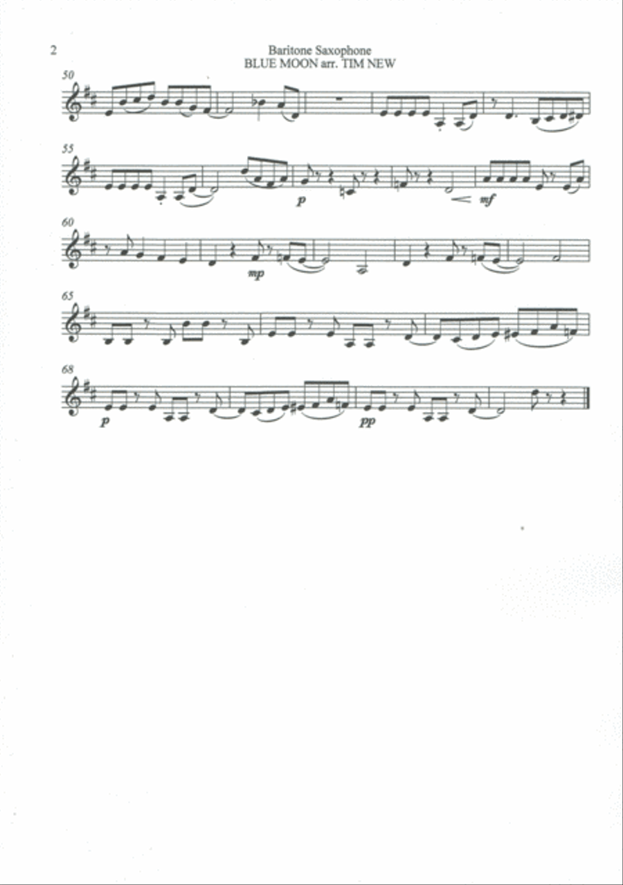 Blue Moon Woodwind Quartet scores gallery preview page 6