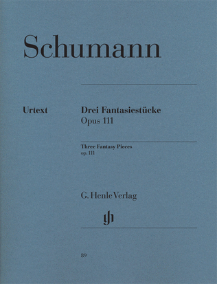 Book cover for 3 Fantasy Pieces Op. 111