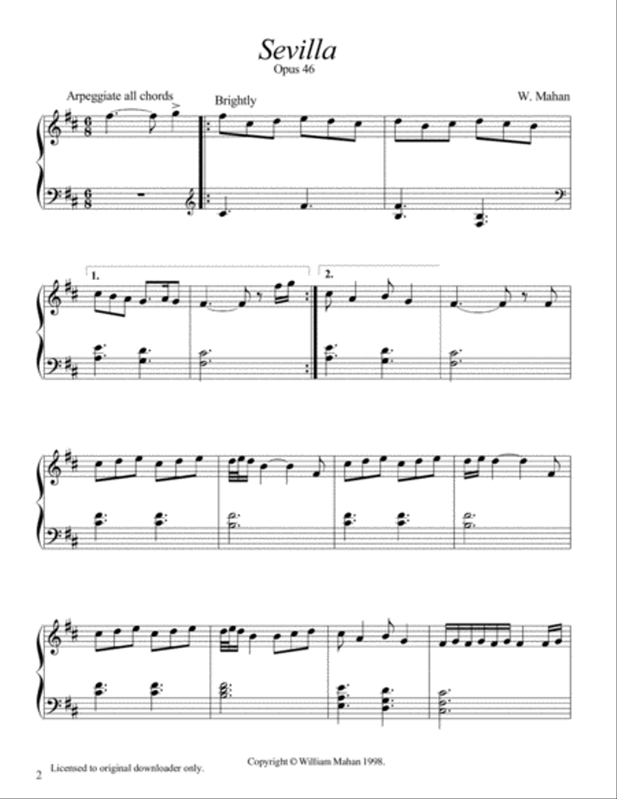 Sketches of Spain Harp scores gallery preview page 3