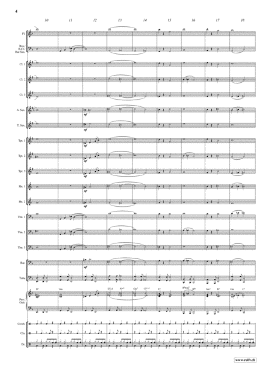Latino Concert Band scores gallery preview page 5
