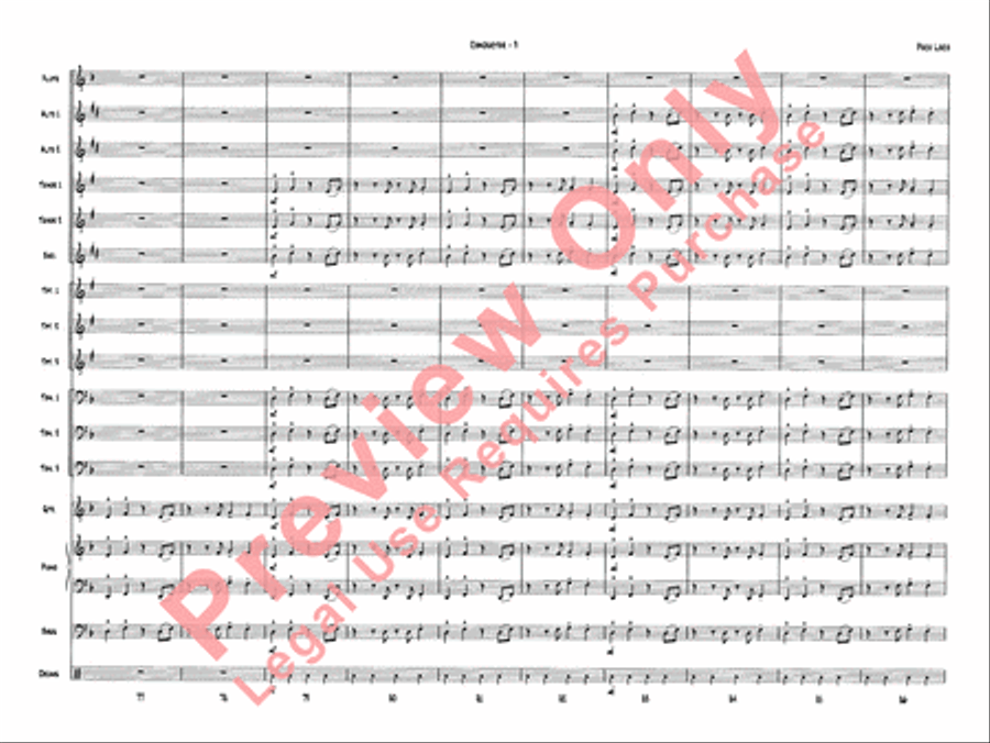 Poco Loco Poco Loco Jazz Ensemble scores gallery preview page 12