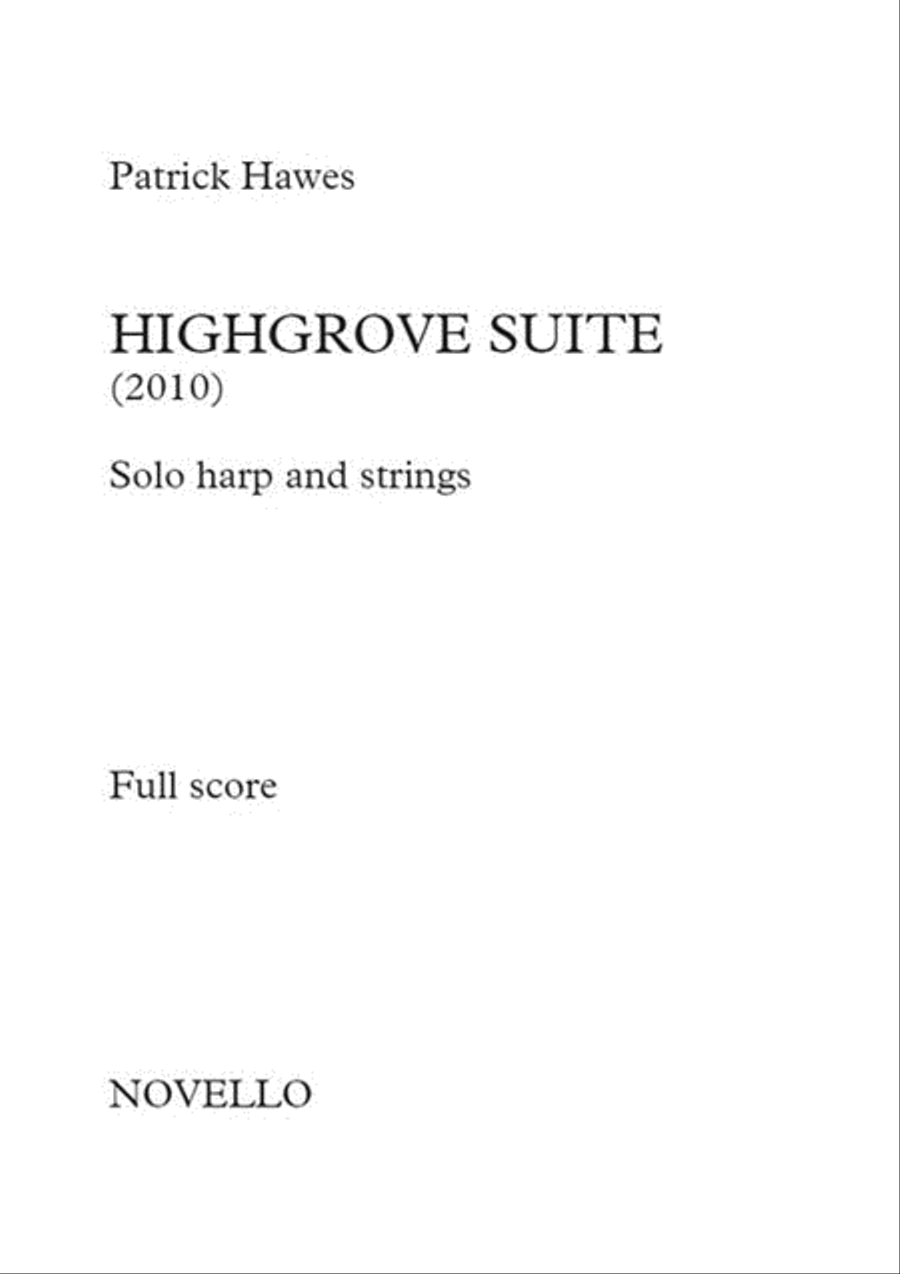 Highgrove Suite String Orchestra scores gallery preview page 1