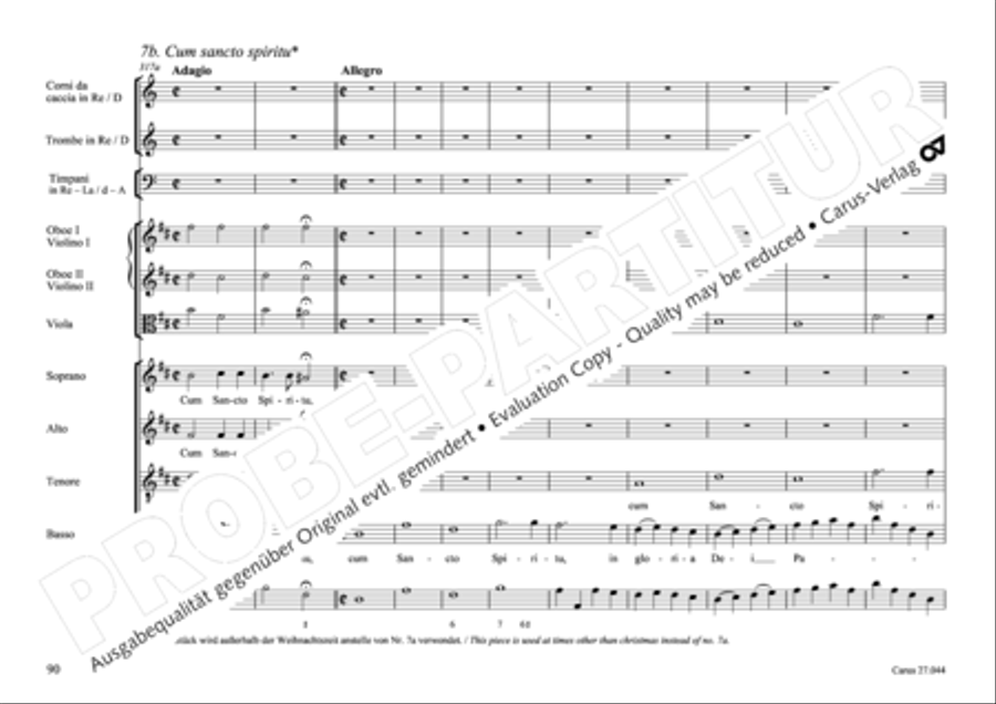 Messa per il Santissimo Natale 4-Part scores gallery preview page 81