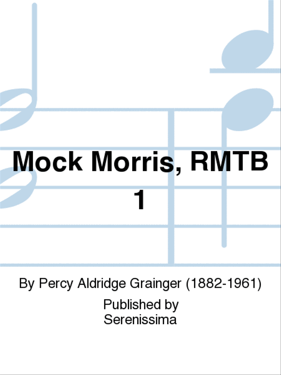 Mock Morris, RMTB 1 String Orchestra scores gallery preview page 1