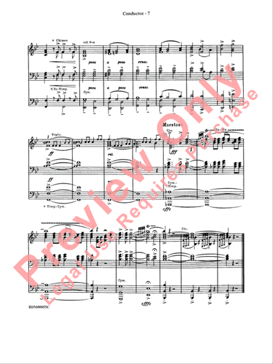 Proud Heritage Proud Heritage Concert Band scores gallery preview page 9