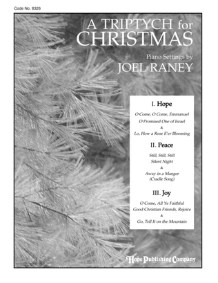 Book cover for Triptych for Christmas, A-Digital Download