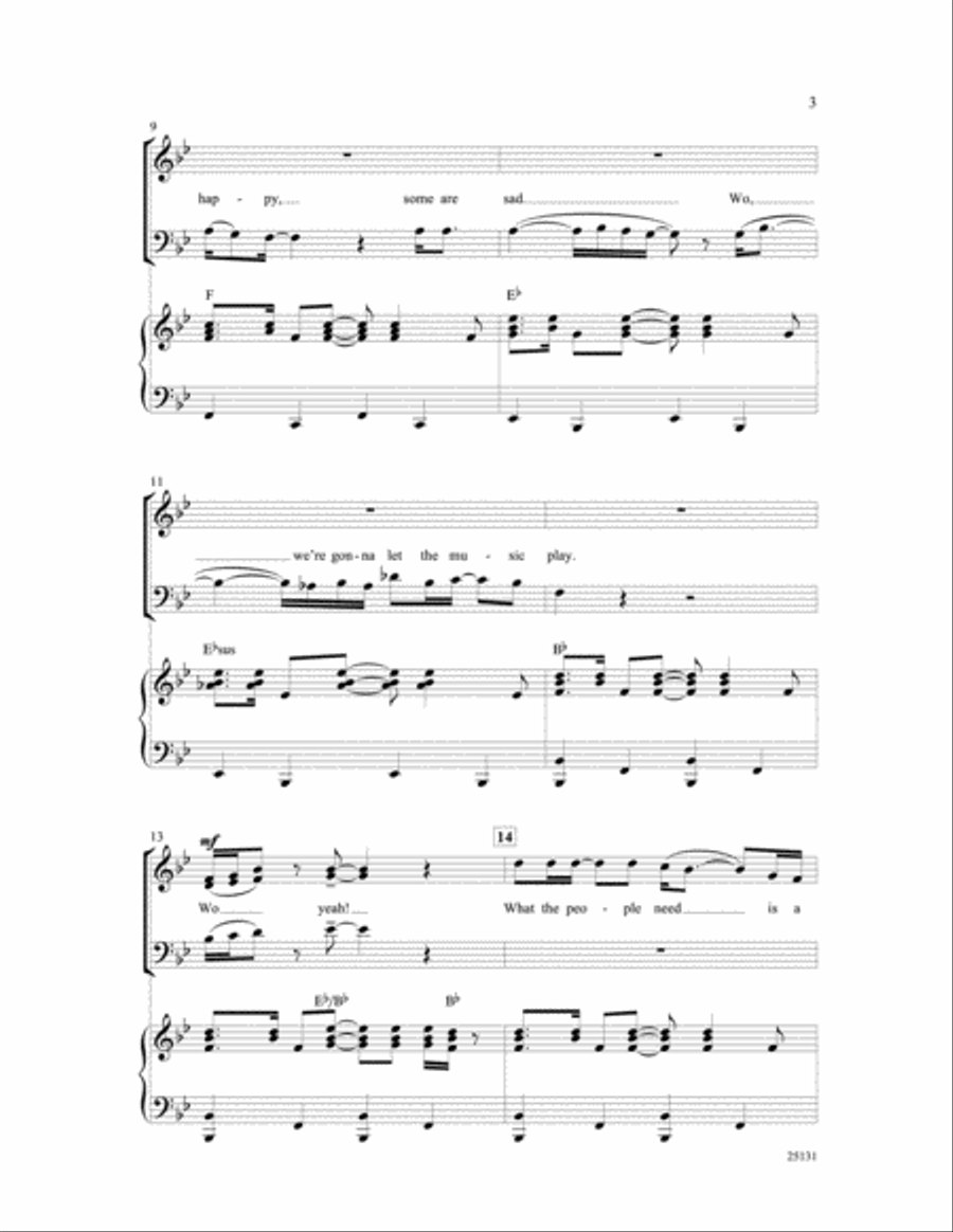 Listen to the Music 4-Part scores gallery preview page 14