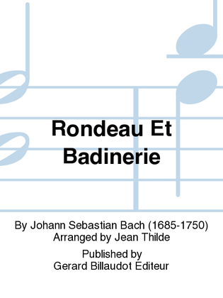 Book cover for Rondeau et Badinerie