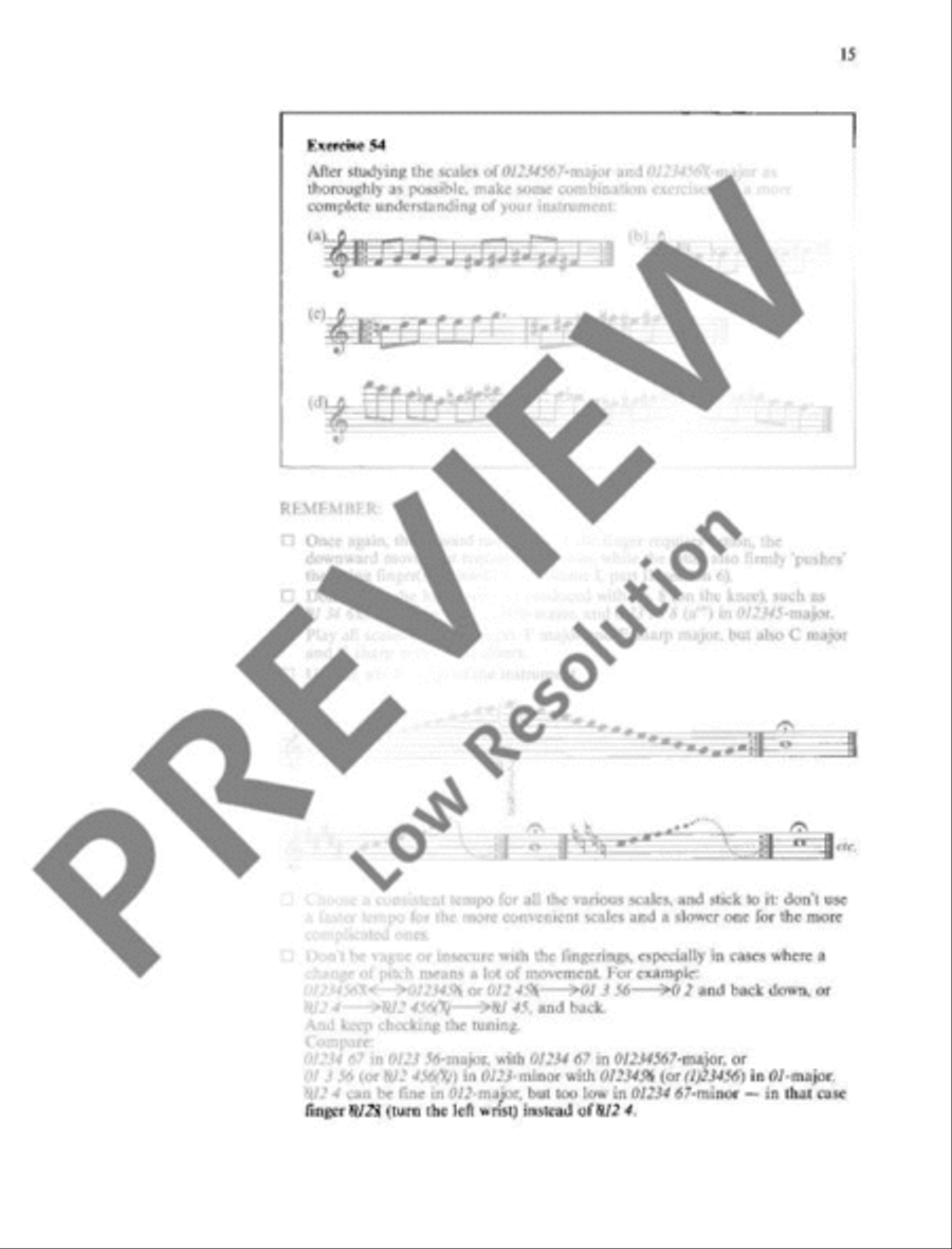The Modern Recorder Player Alto Recorder scores gallery preview page 16