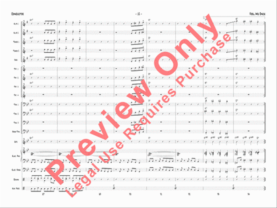 Fool Me Once Jazz Ensemble scores gallery preview page 15