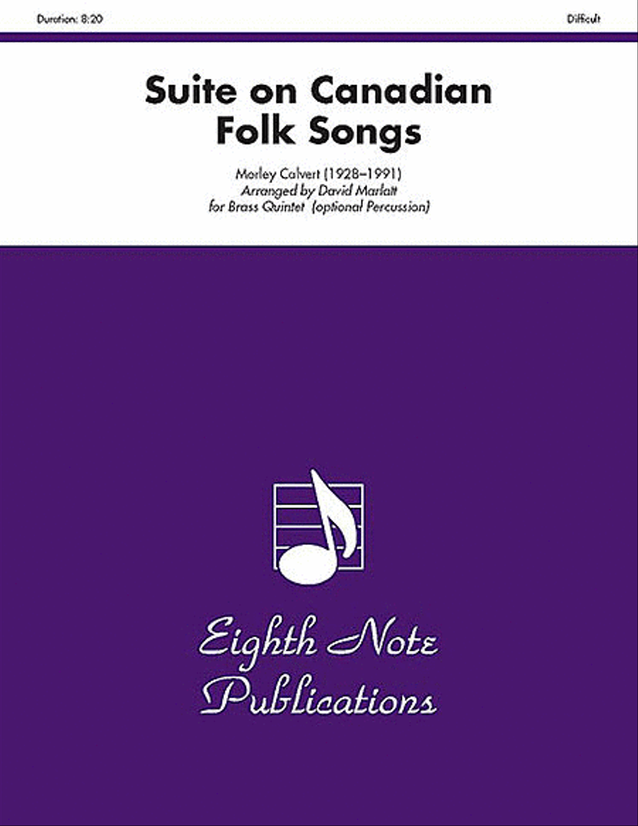 Suite on Canadian Folk Songs Brass Ensemble scores gallery preview page 1