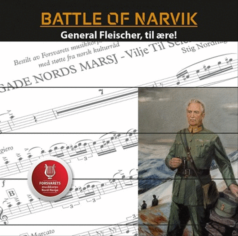Battle of Narvik Battle of Narvik Concert Band scores gallery preview page 1