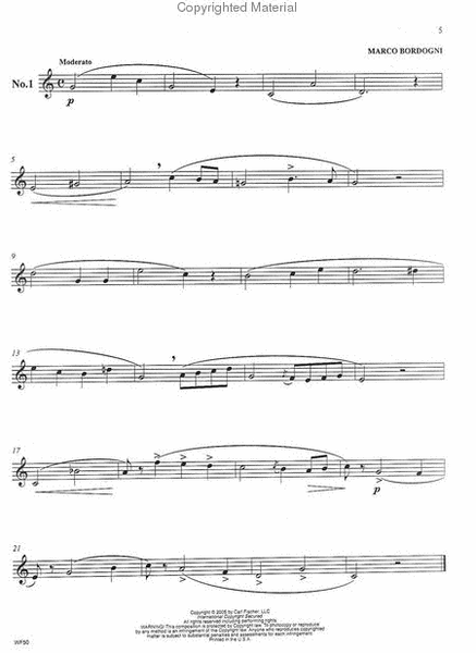 Melodious Etudes For Horn