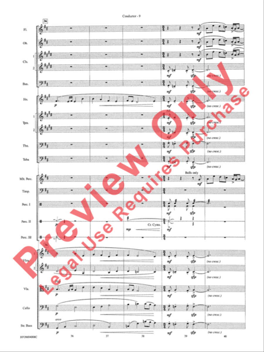 Bellingrath Gardens Full Orchestra scores gallery preview page 12