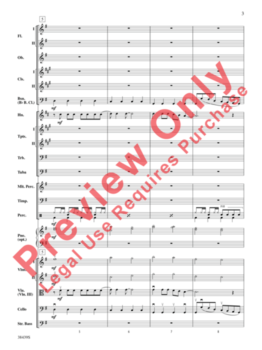 Born This Way Full Orchestra scores gallery preview page 4