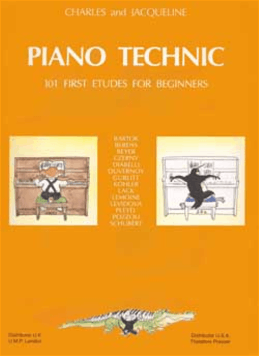 Piano Technic - 101 Studies For Beginners Piano Method scores gallery preview page 1