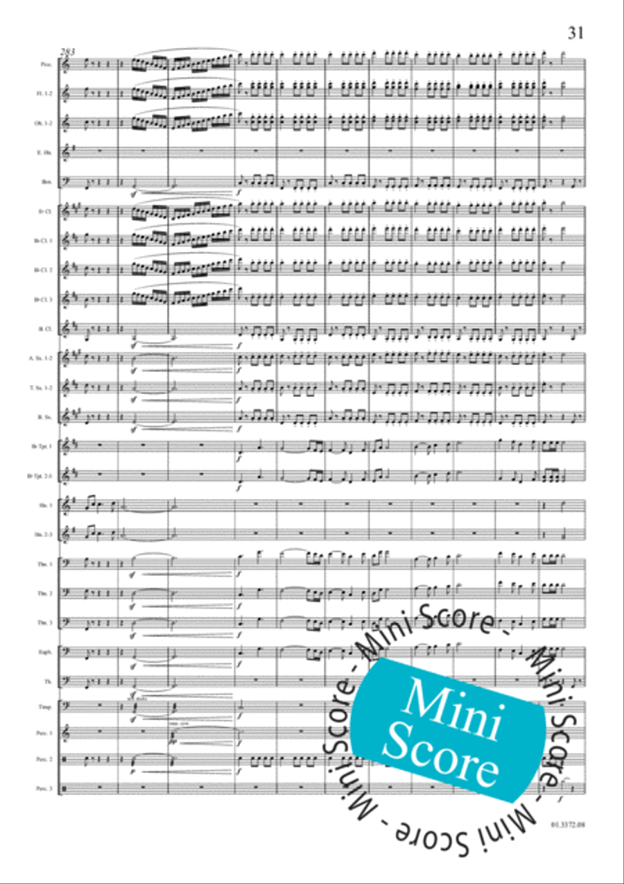 TESEO Concert Band scores gallery preview page 37