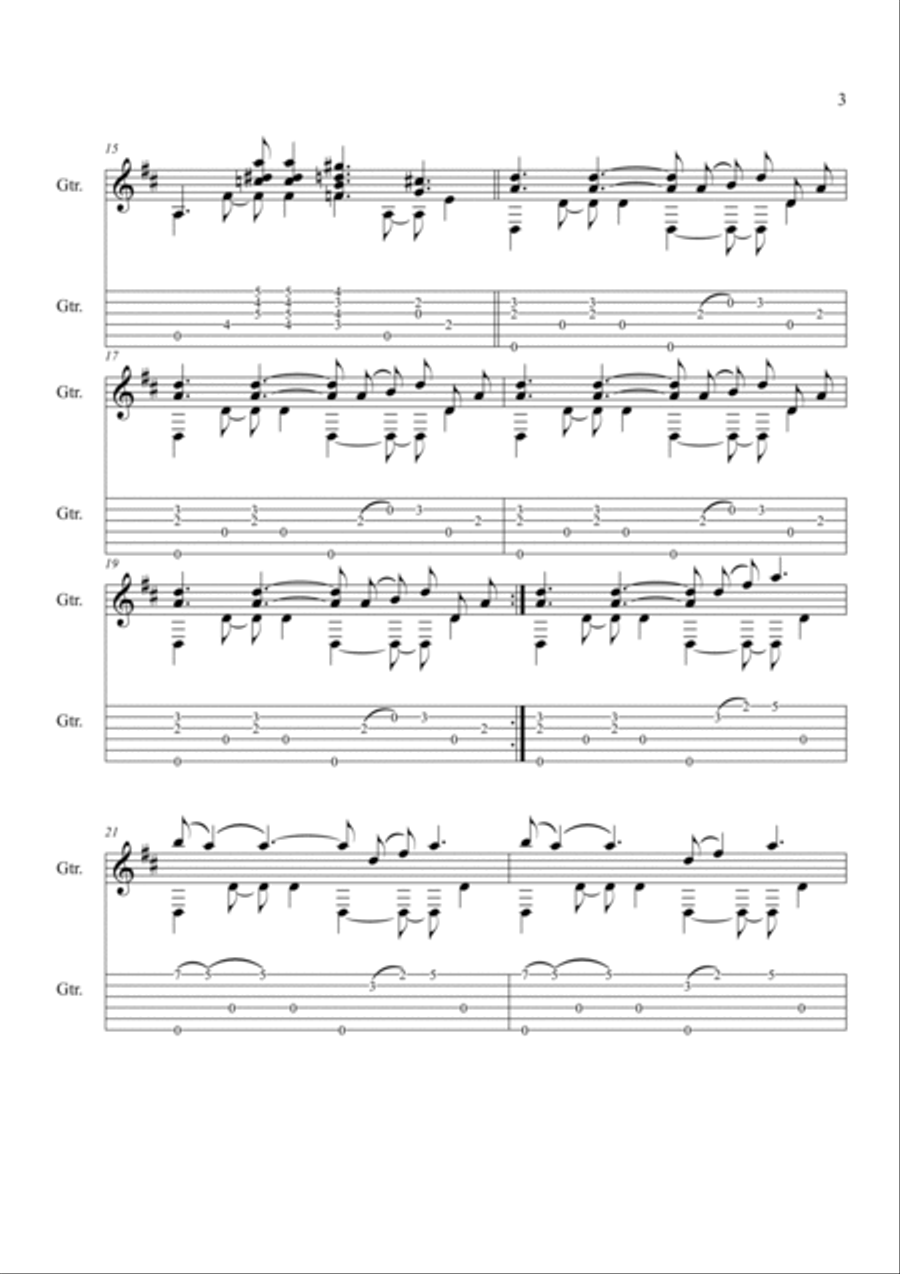 MARAINA Acoustic Guitar scores gallery preview page 4