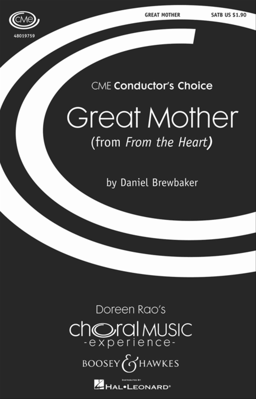 Great Mother 4-Part scores gallery preview page 1