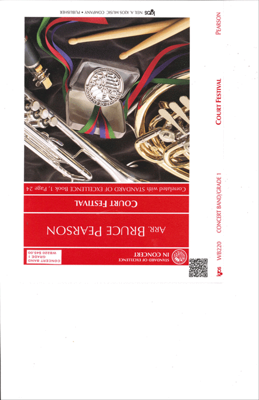 Court Festival Court Festival Concert Band scores gallery preview page 1