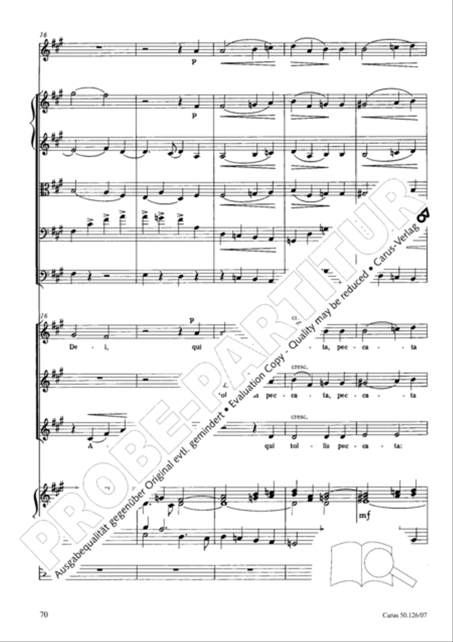 Mass in A major Mass in A major SSA scores gallery preview page 83