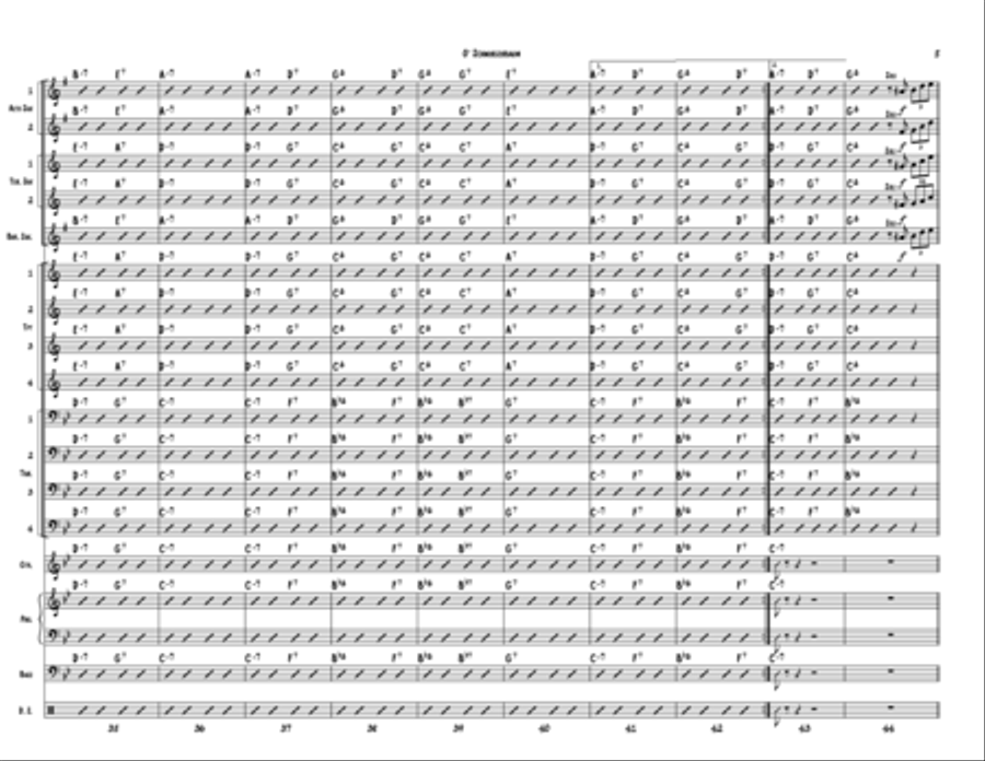 O' Schwingenbaum O' Schwingenbaum Jazz Ensemble scores gallery preview page 6