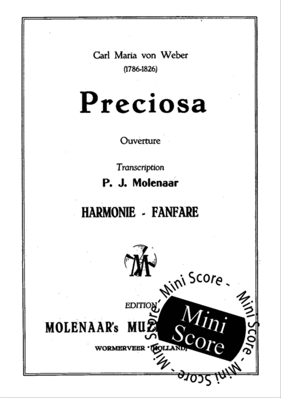 Preciosa Fanfare Band scores gallery preview page 3