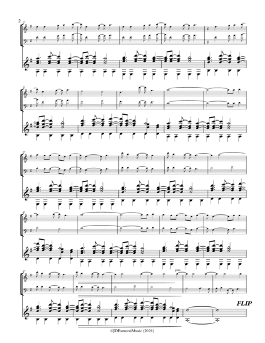 Blinding Lights Small Ensemble scores gallery preview page 2