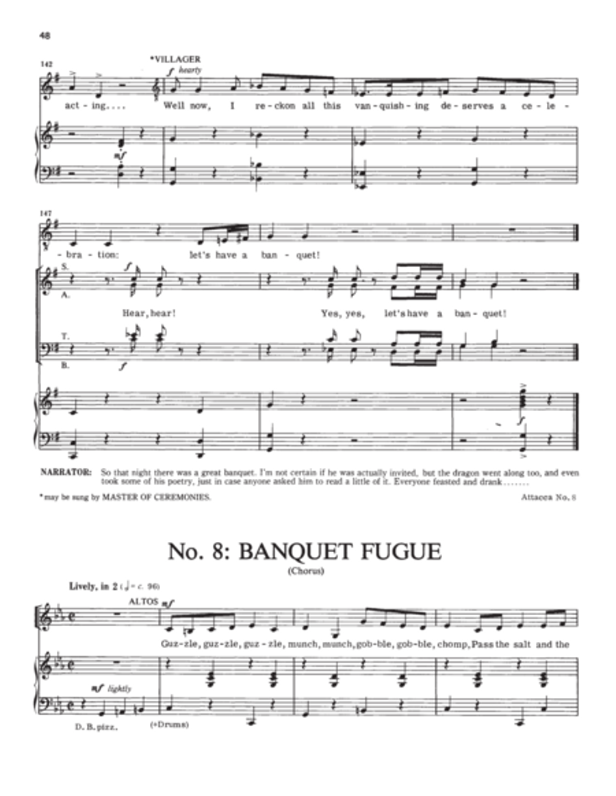 The Reluctant Dragon 4-Part scores gallery preview page 16