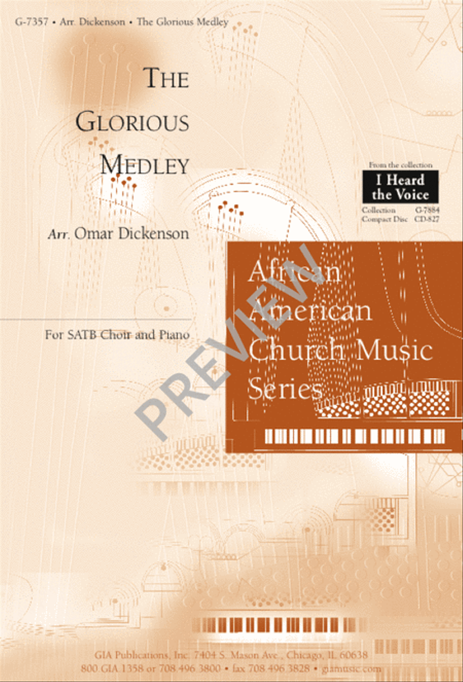 The Glorious Medley 4-Part scores gallery preview page 1
