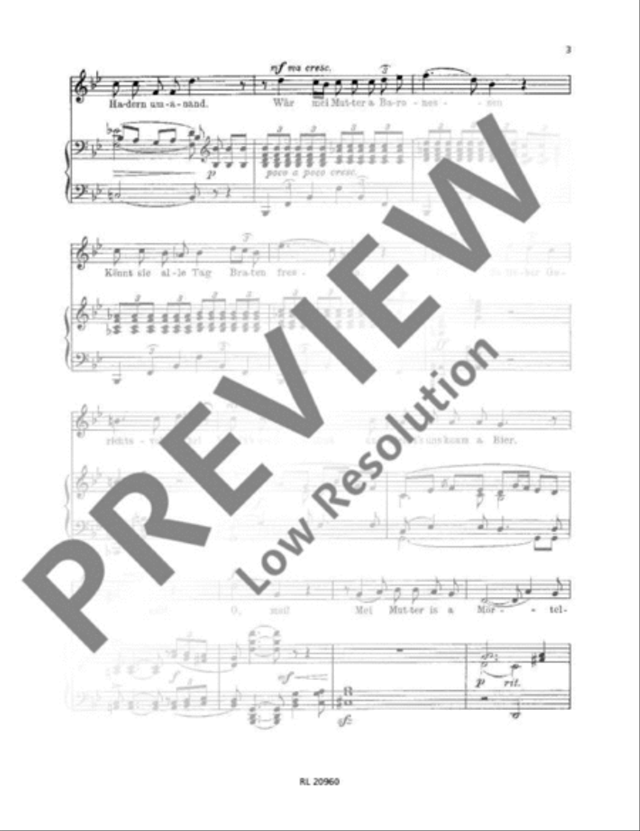 Mörtelweibs Tochter Medium Voice scores gallery preview page 4