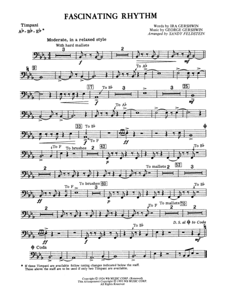 Fascinating Rhythm: Timpani