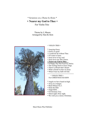 Book cover for Nearer my God to Thee(For Violin Trio)