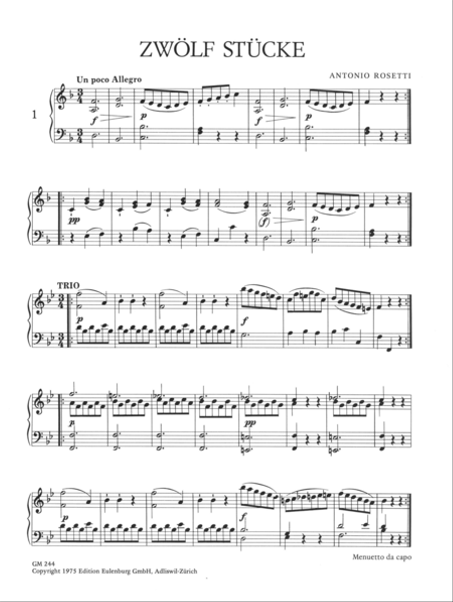 12 easy piano pieces 12 easy piano pieces Easy Piano scores gallery preview page 2