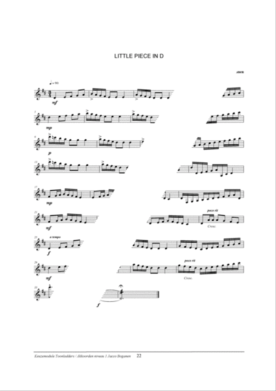 Percussion Modular: Toonladders / Akkoorden 1 Percussion scores gallery preview page 24