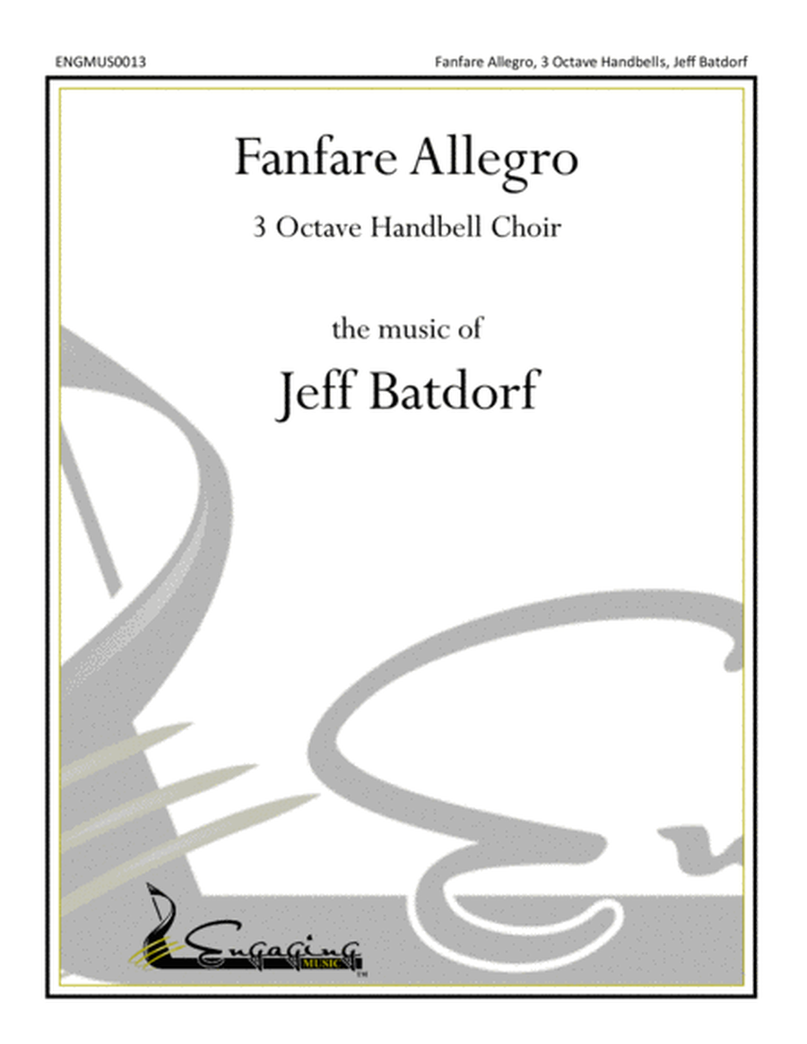 Fanfare Allegro - 3 Octave Handbell Choir image number null