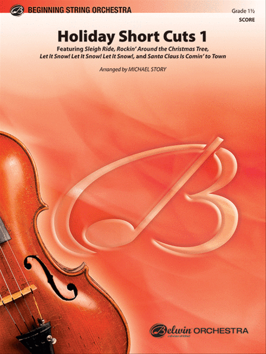 Holiday Short Cuts 1 Holiday Short Cuts 1 String Orchestra scores gallery preview page 1