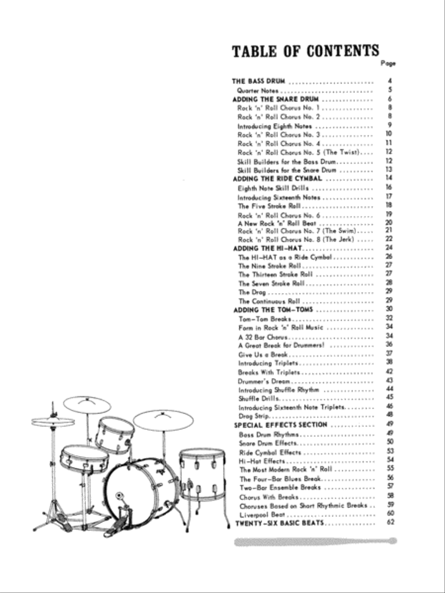 How to Play Rock 'n' Roll Drums Drum Set scores gallery preview page 7