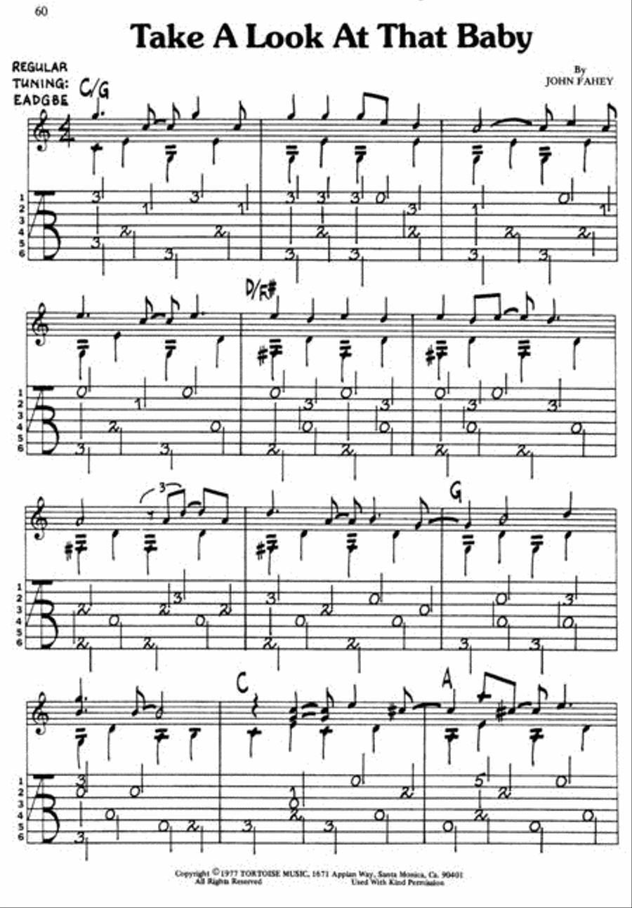 Beginners' Fingerpicking Guitar Acoustic Guitar scores gallery preview page 7