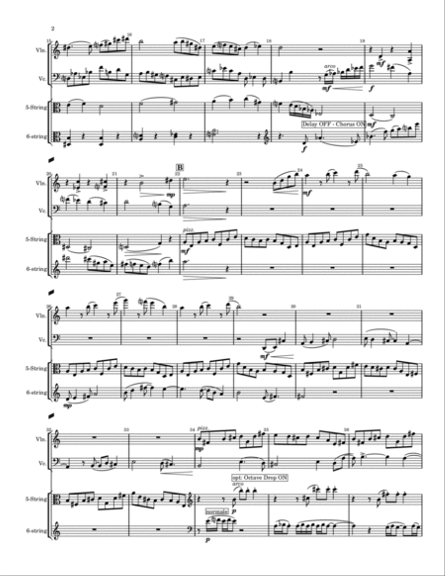 Organic Circuitry Organic Circuitry Choir scores gallery preview page 4