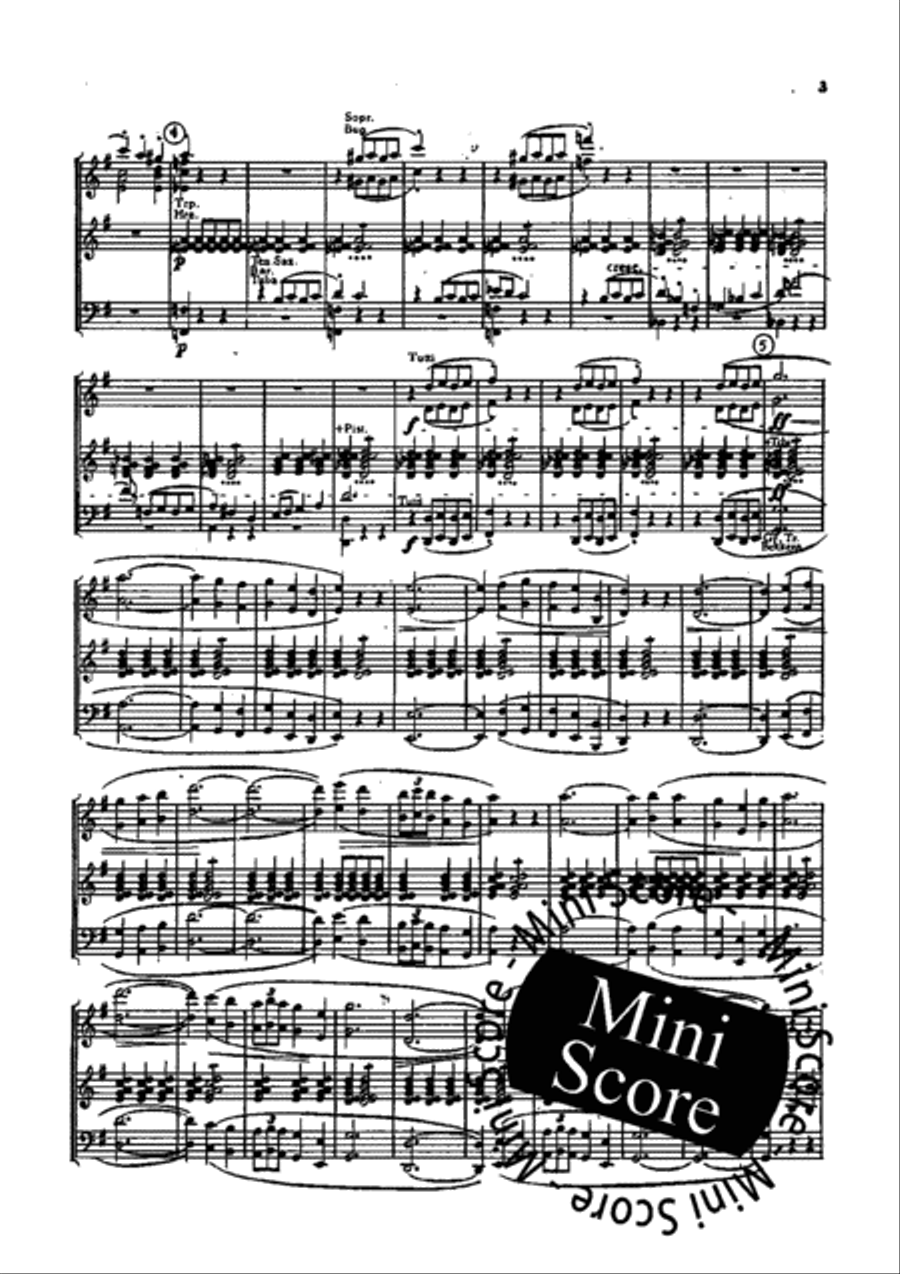 Scherzo Concert Band scores gallery preview page 6