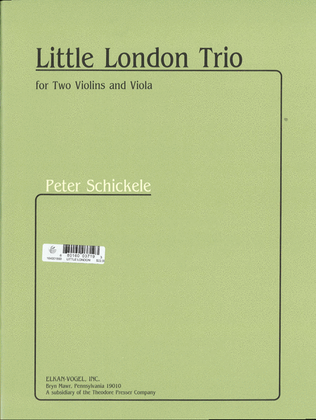Book cover for Little London Trio