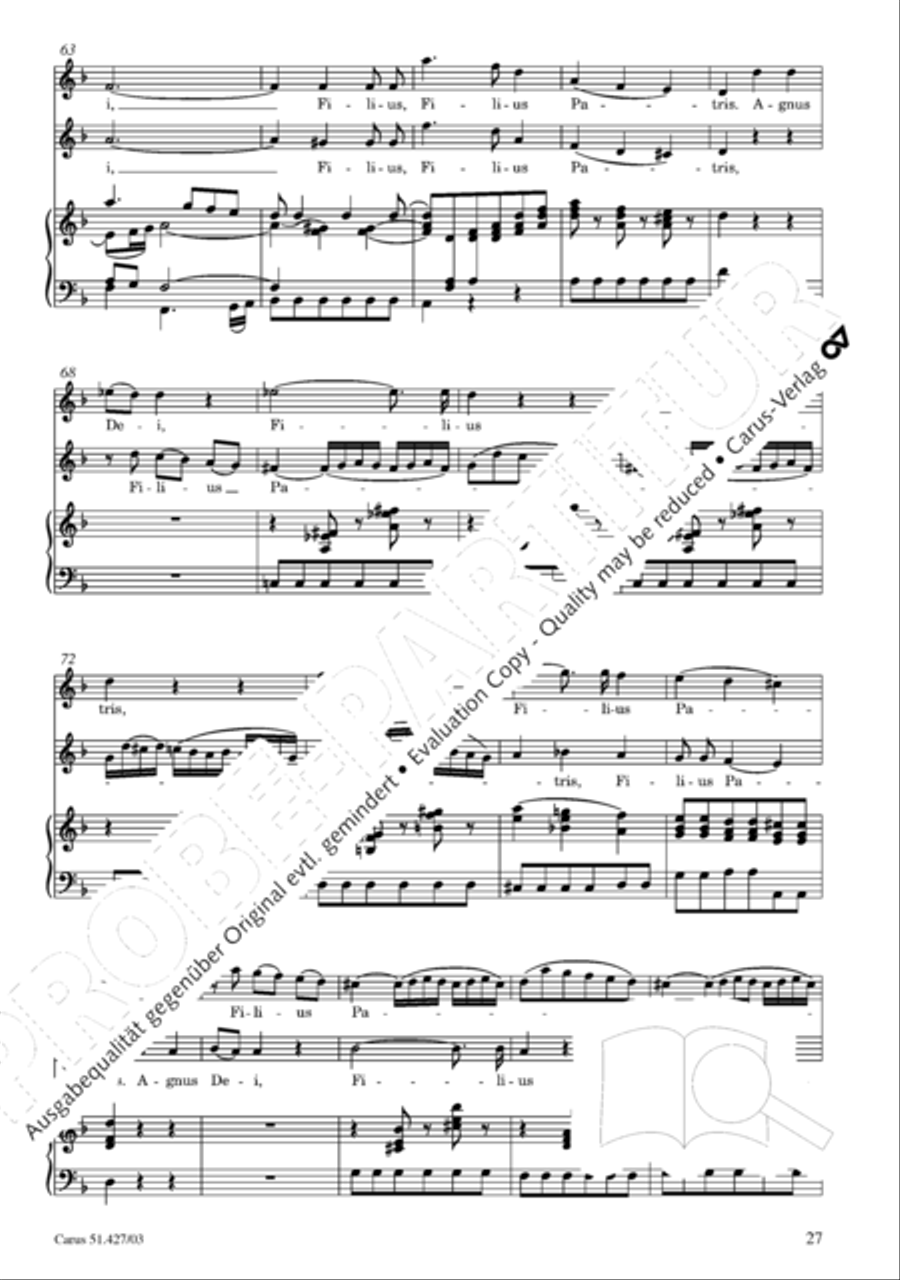 Mass in C Minor, K. 139/47a 