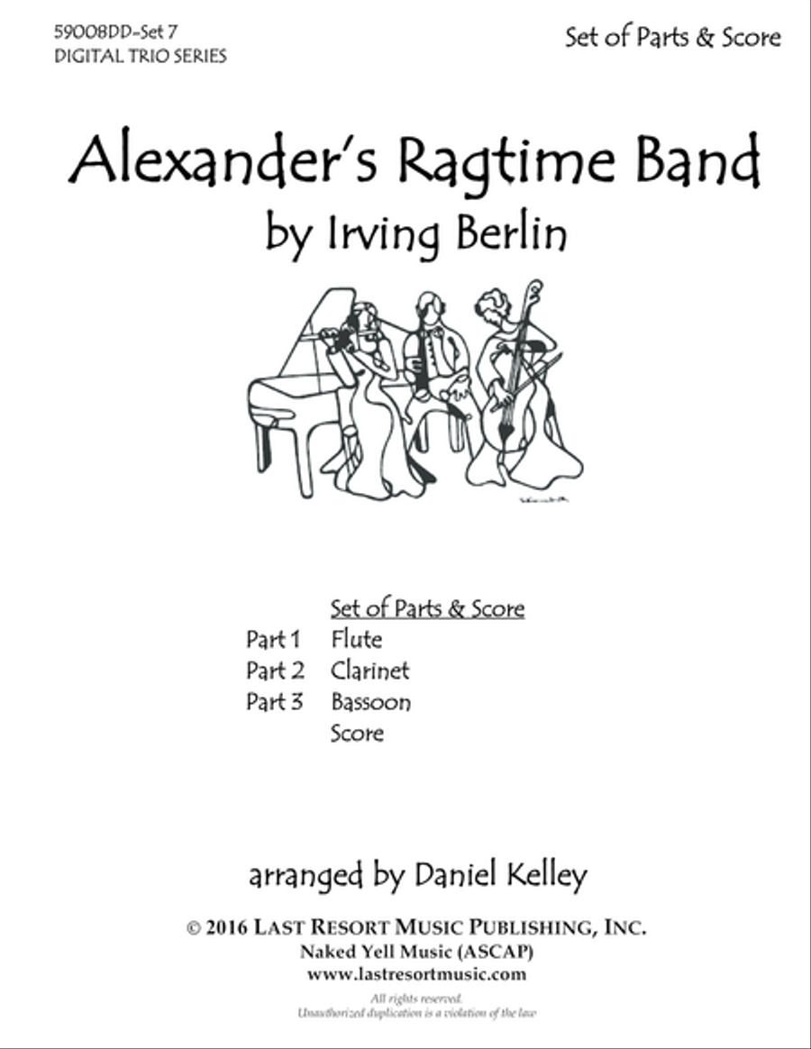 Alexander's Ragtime Band for Woodwind Trio