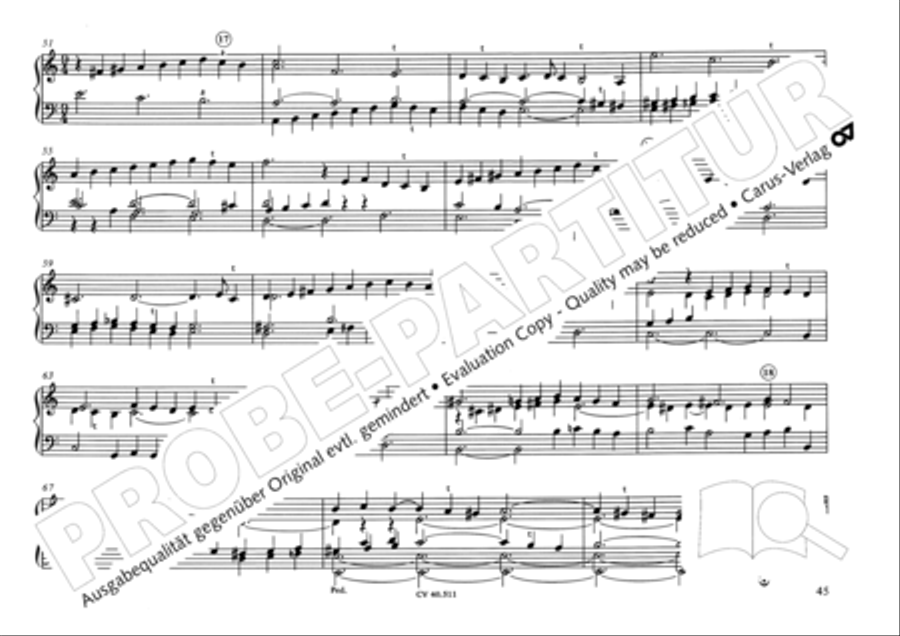Orgelwerke des 16.-18. Jahrhunderts Piano scores gallery preview page 52