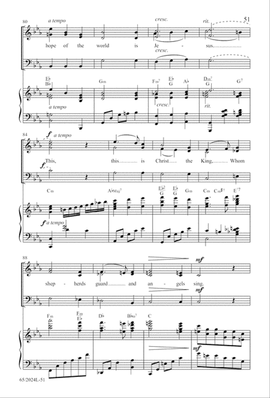Child of Hope Child of Hope 3-Part scores gallery preview page 52