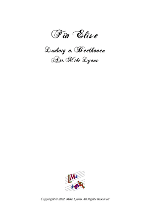 Book cover for Für Elise - Beethoven (Brass Sextet)