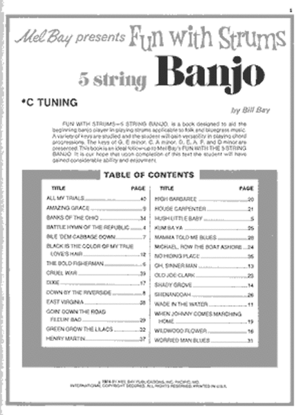 Fun with Strums - 5-String Banjo